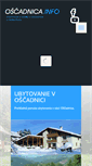 Mobile Screenshot of oscadnica.info