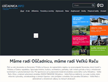 Tablet Screenshot of oscadnica.info